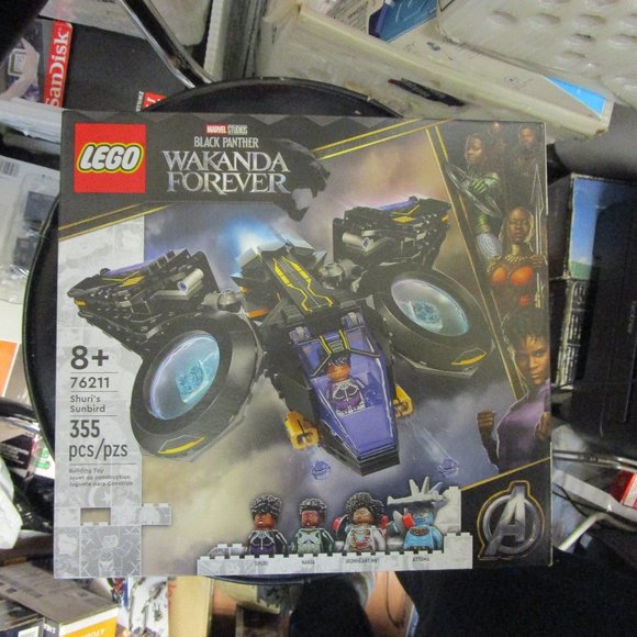 LEGO 76211 Marvel Black Panther Shuri's Sunbird - Picture 1 of 2